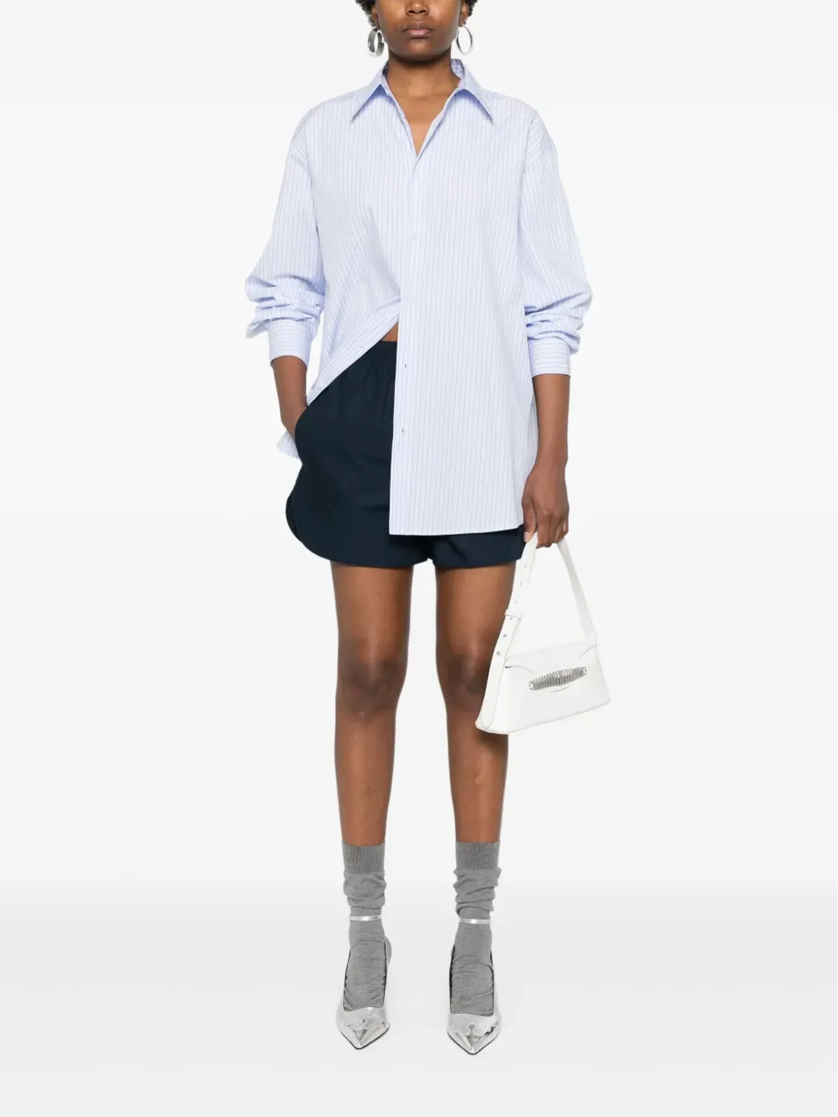 MODES GARMENTS ウエストゴムのコットンショーツ - 画像2