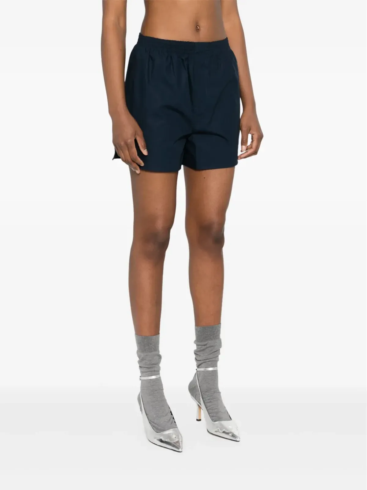 MODES GARMENTS ウエストゴムのコットンショーツ - 画像3