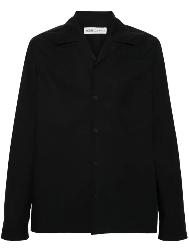 MODES GARMENTS MODES GARMENTS 開襟ポプリンシャツの商品画像