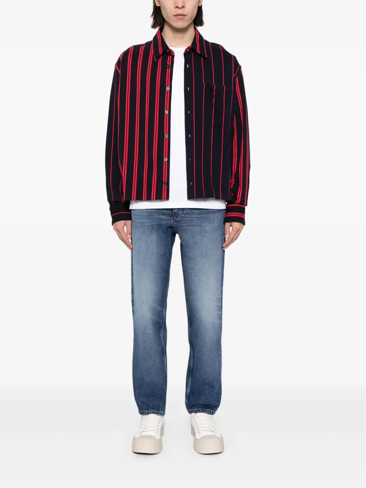 A.P.C. ウォッシュドストレートジーンズ - ブルー - 画像2