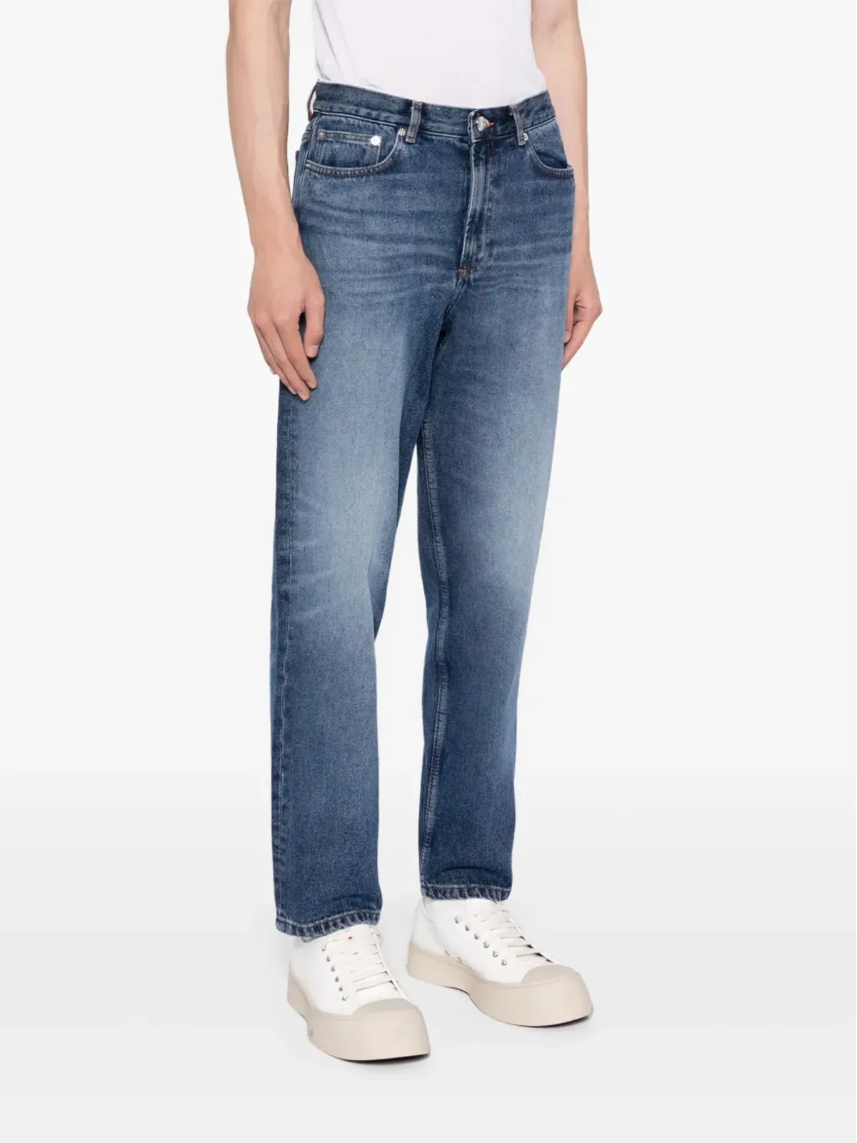 A.P.C. ウォッシュドストレートジーンズ - ブルー - 画像3