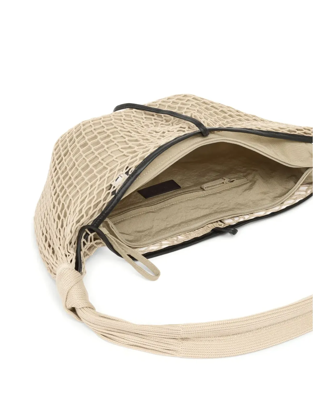 LEMAIRE Croissant Filt ショルダーバッグ - Neutrals - 画像5