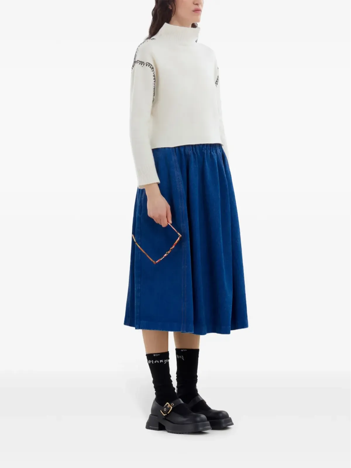 Marni デコステッチ ジャンパー - 画像2
