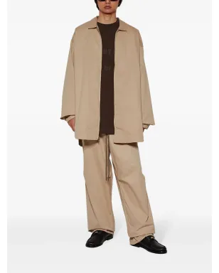 FEAR OF GOD ESSENTIALS ロゴパッチ ジップアップ シャツジャケット - サムネイル2