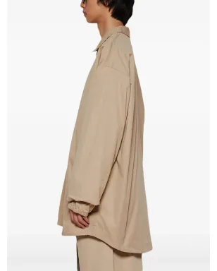 FEAR OF GOD ESSENTIALS ロゴパッチ ジップアップ シャツジャケット - サムネイル4