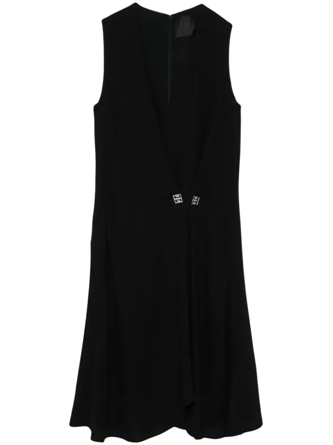Givenchy Givenchy 4Gモチーフ クレープ ミディドレスの商品画像