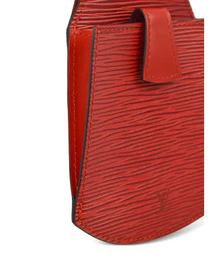 Louis Vuitton ビンテージ 1992年 Épiレザー ベルトポーチ - レッド - サムネイル3