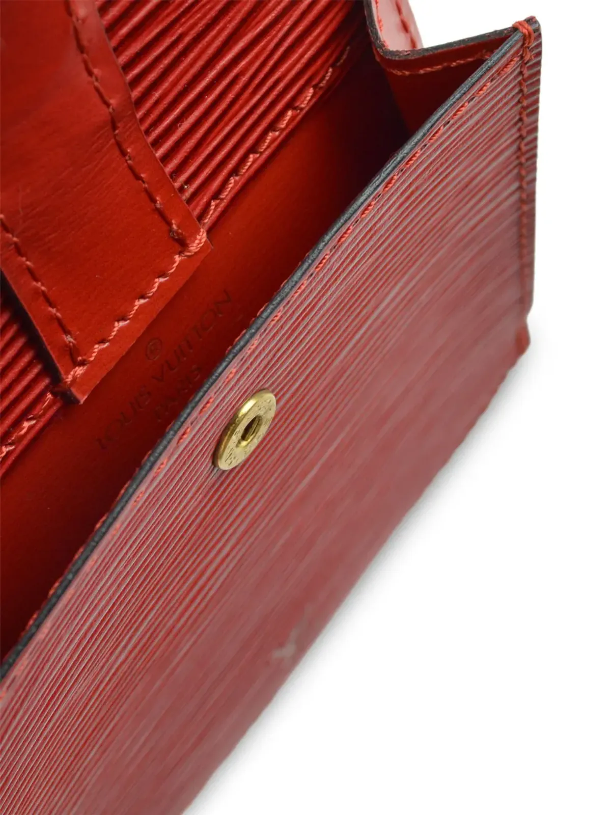 Louis Vuitton ビンテージ 1992年 Épiレザー ベルトポーチ - レッド - 画像4