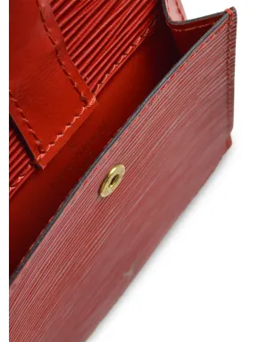 Louis Vuitton ビンテージ 1992年 Épiレザー ベルトポーチ - レッド - サムネイル4