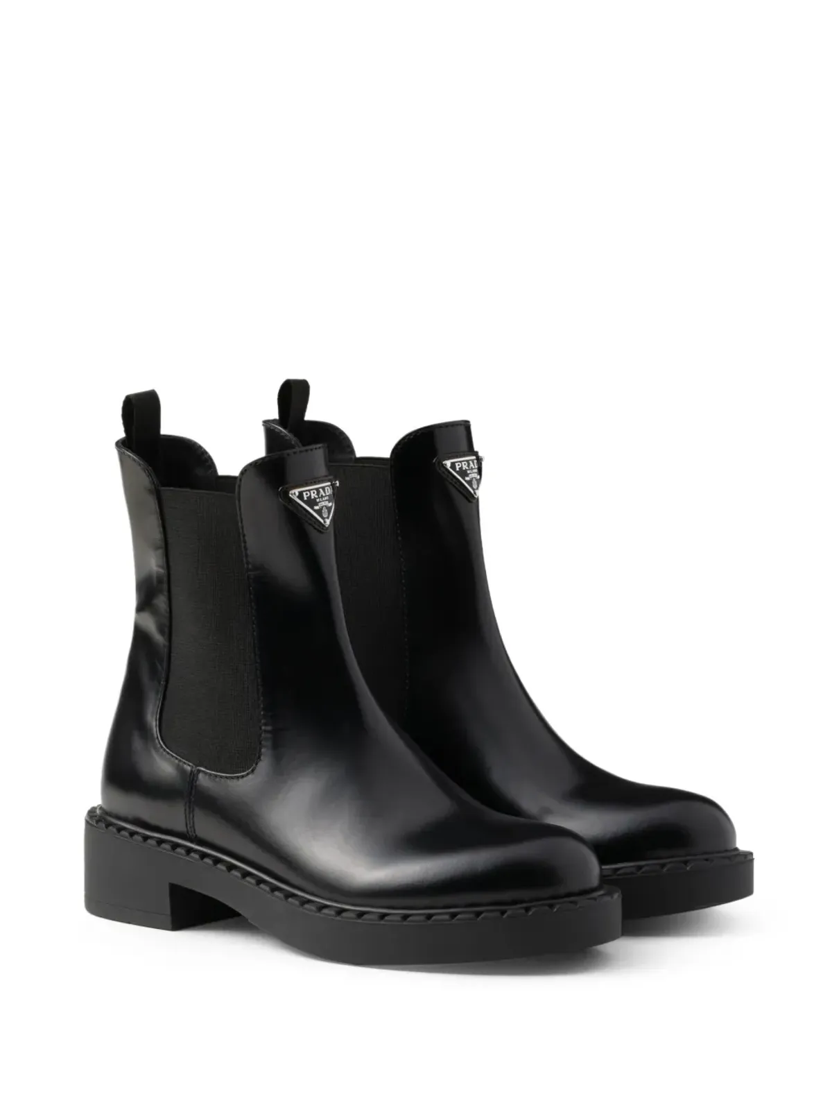 Prada 50mmのチェルシーブーツ - ブラック - 画像2