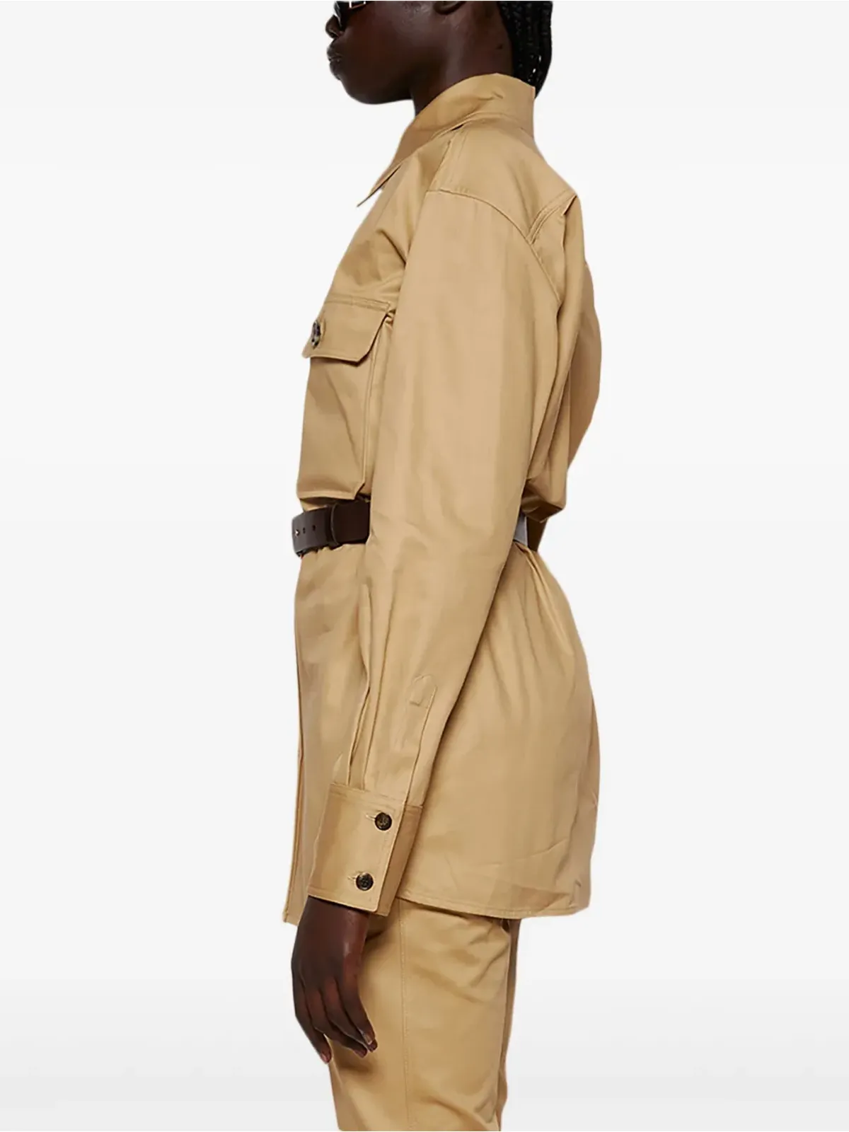 Saint Laurent ストレートポイントカラー シャツ - 画像4