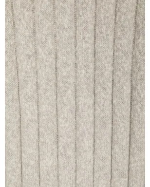 Brunello Cucinelli メランジェ風ニットスカーフ - サムネイル2