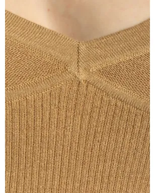 Max Mara ノースリーブ ニットトップ ブラウン - サムネイル5