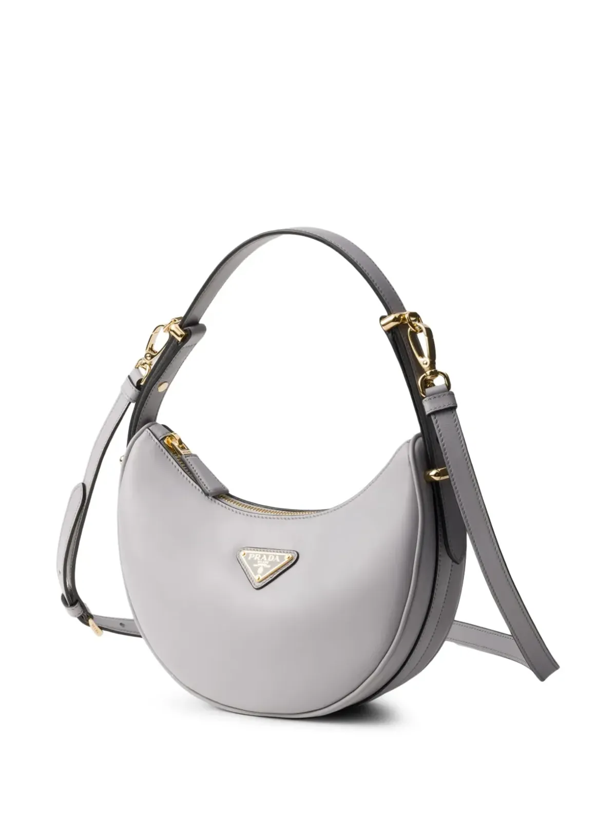 Prada アルケー ショルダーバッグ グレー - 画像3