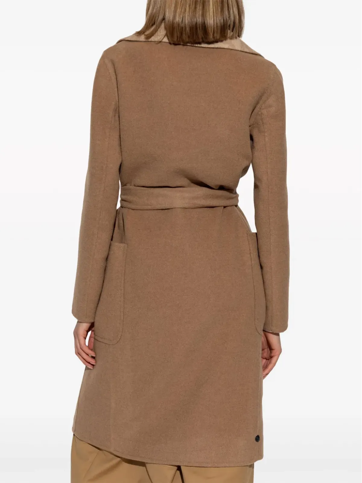 Max Mara アビト リバーシブルコート - ブラウン - 画像4