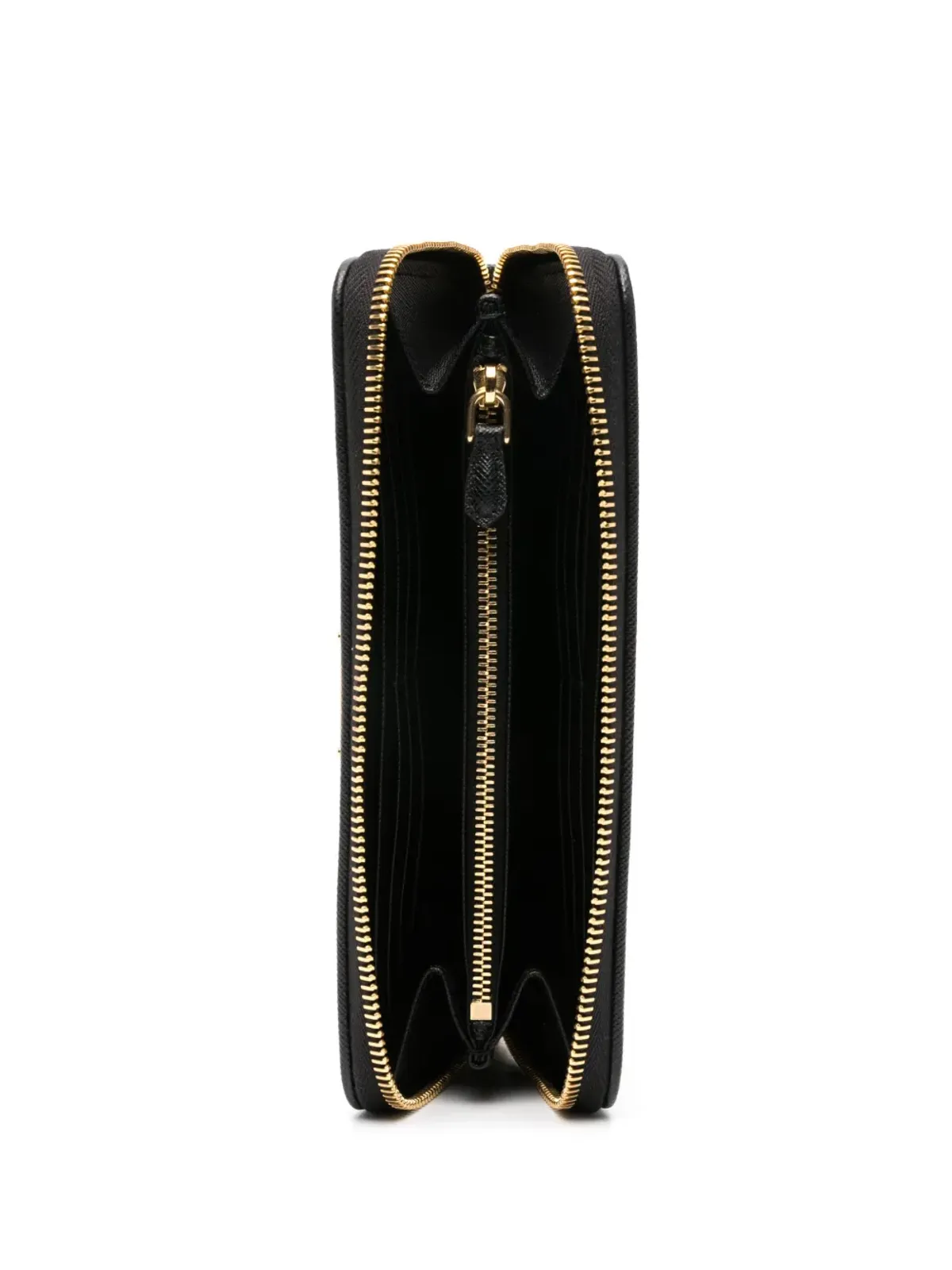 Prada triangle-logo ECONYL® ウォレット - ブラック - 画像3