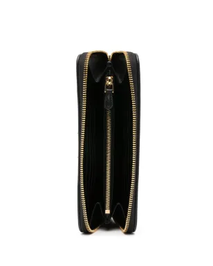 Prada triangle-logo ECONYL® ウォレット - ブラック - サムネイル3