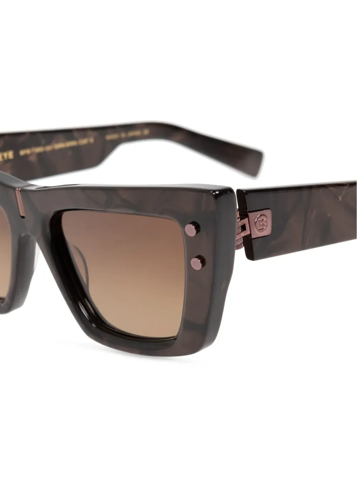 Balmain Eyewear B-Eye キャットアイサングラス - 画像2