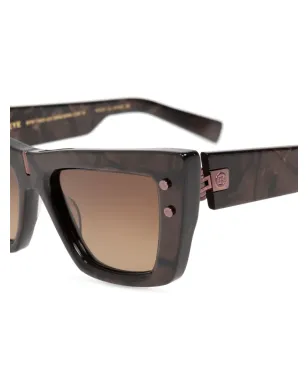 Balmain Eyewear B-Eye キャットアイサングラス - サムネイル2