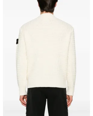 Stone Island コンパスバッジ 3Dニット ジャンパー - サムネイル4