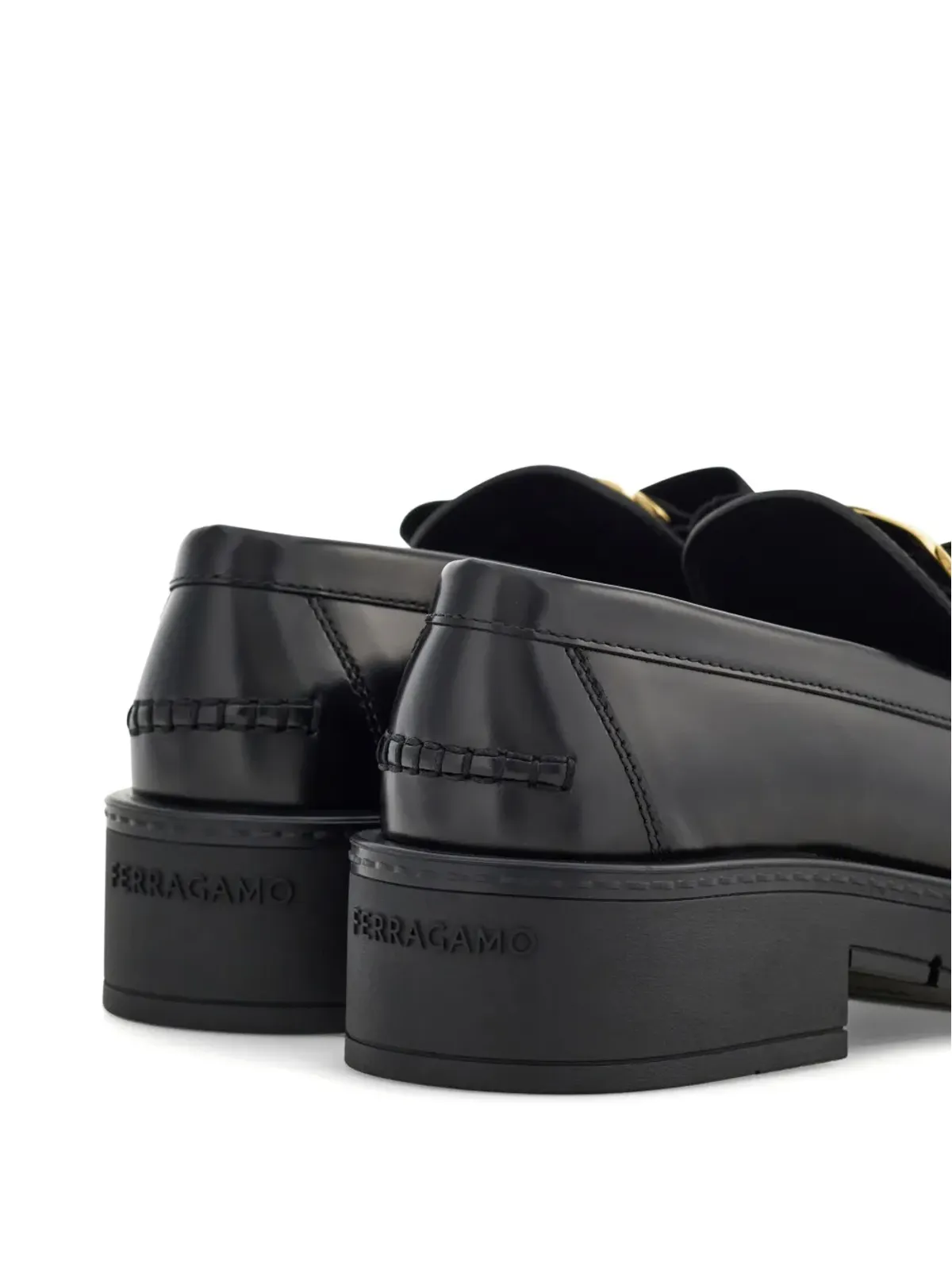 Ferragamo Vara Bow ローファー ブラック - 画像3