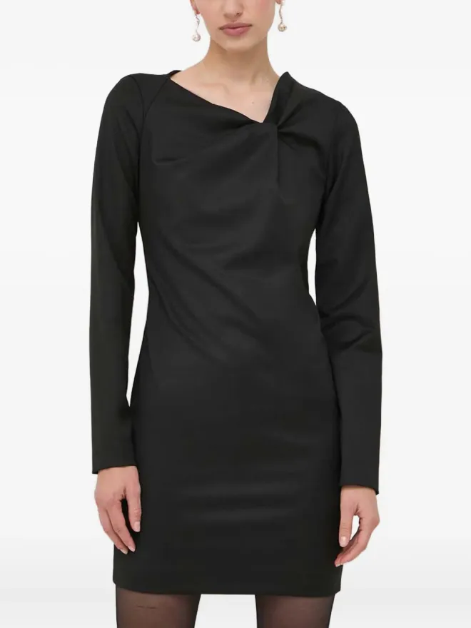 Trussardi Trussardi ノット長袖ミニドレスの商品画像