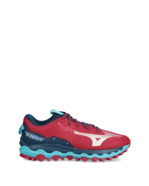 Mizuno ロゴスニーカー レッド - サムネイル1