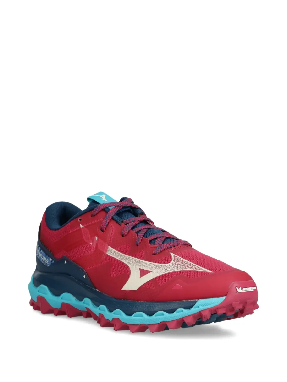 Mizuno ロゴスニーカー レッド - 画像2