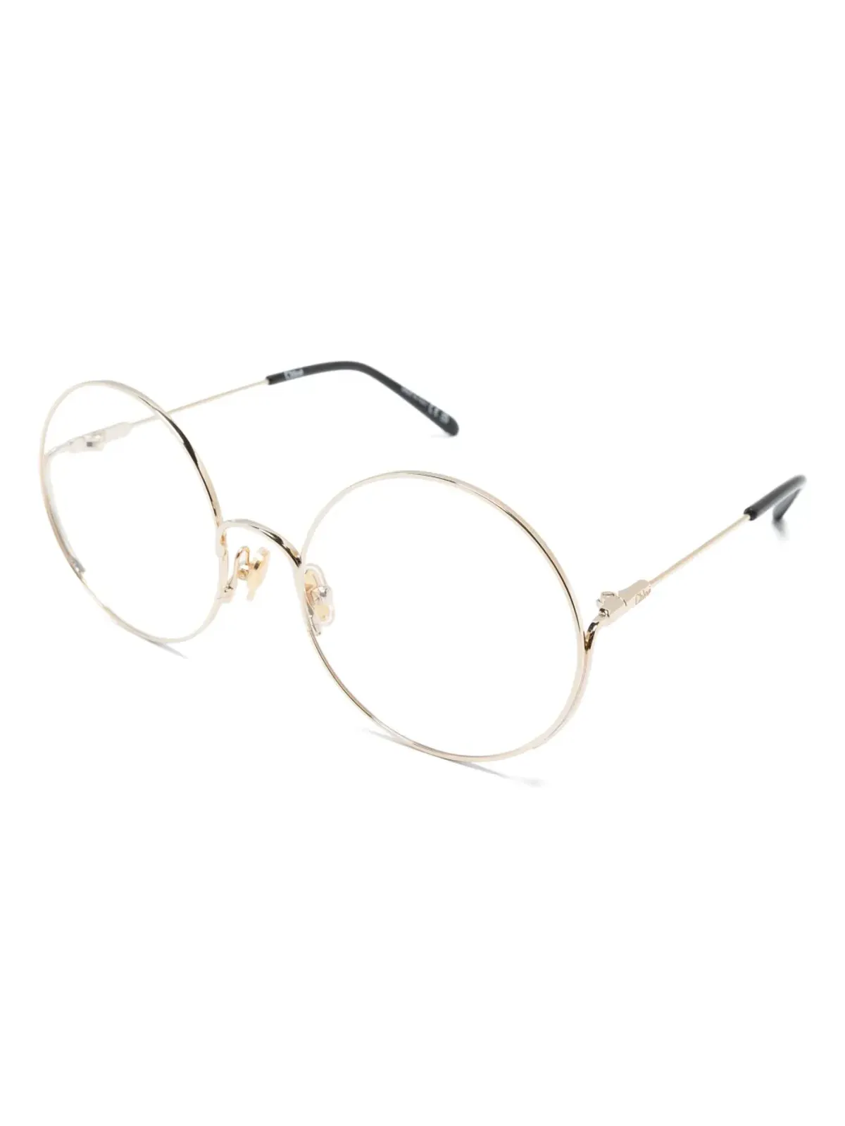 Chloé Eyewear 丸型フレーム眼鏡 - 画像2