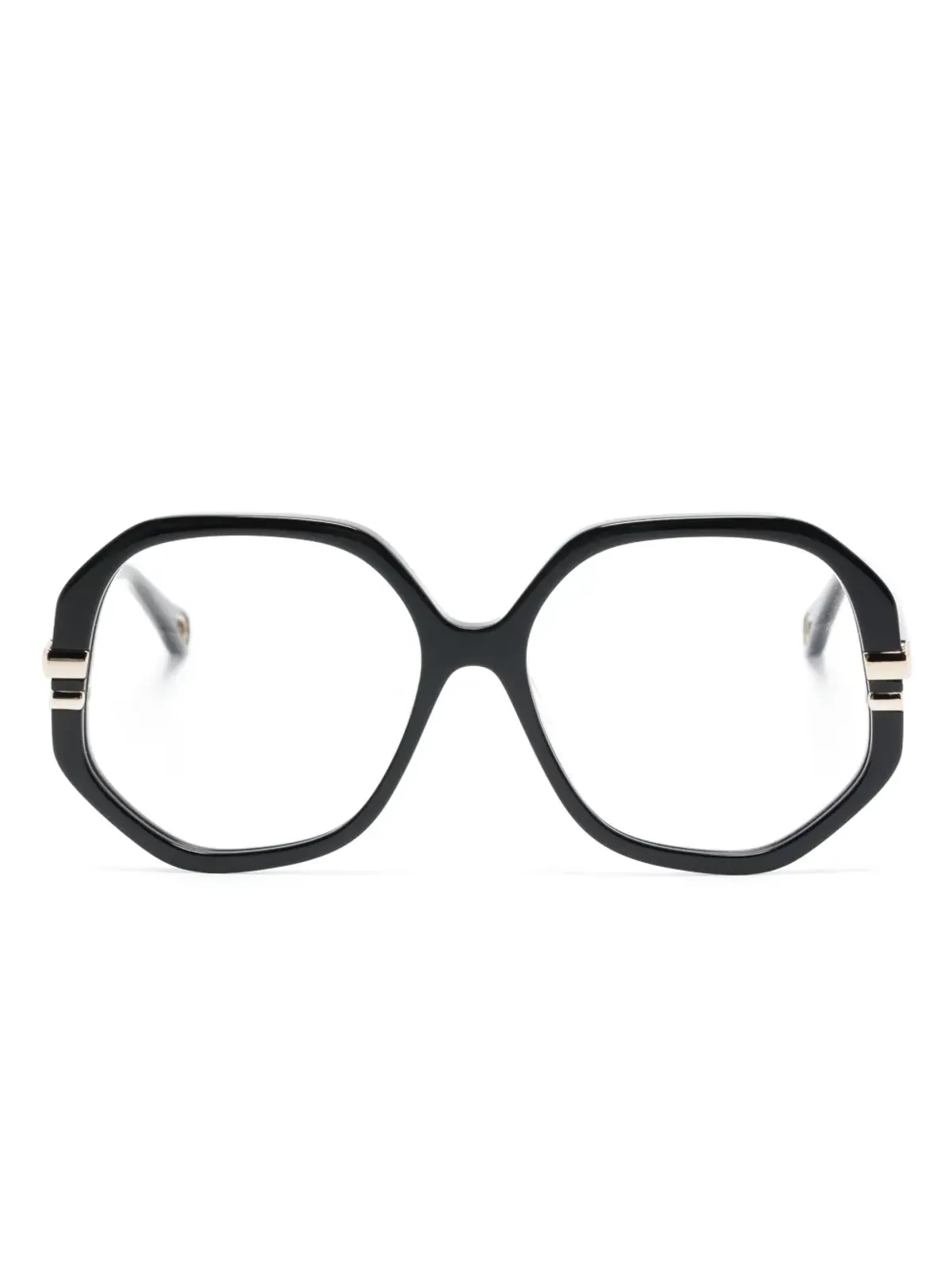 Chloé Eyewear ロゴエンボス スクエアフレーム メガネ - 画像1