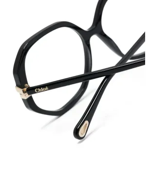Chloé Eyewear ロゴエンボス スクエアフレーム メガネ - サムネイル3
