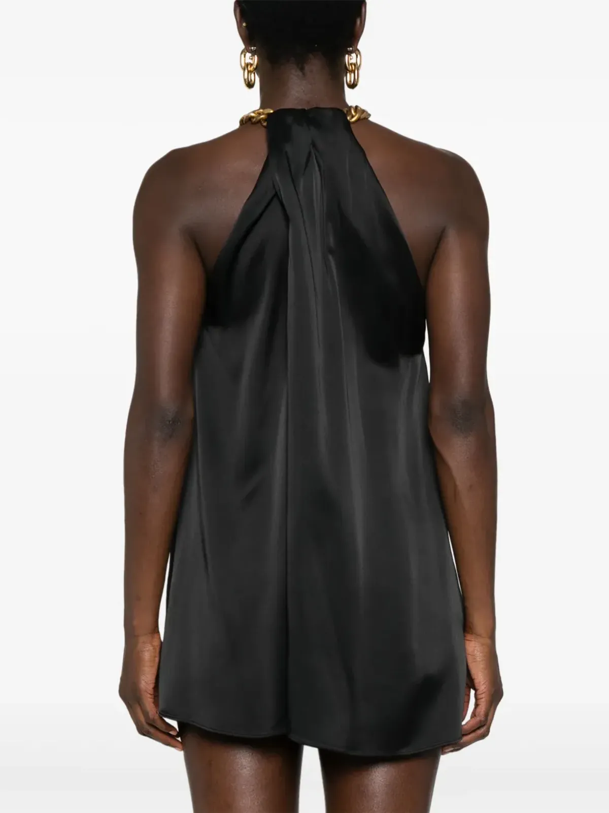 Stella McCartney チェーンリンクホルターネック ブラウス - 画像4