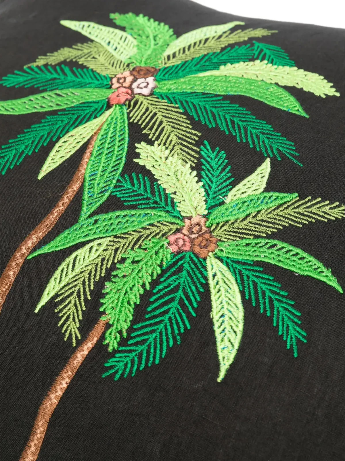 Les-Ottomans エンブロイダリーパームクッション - 画像3