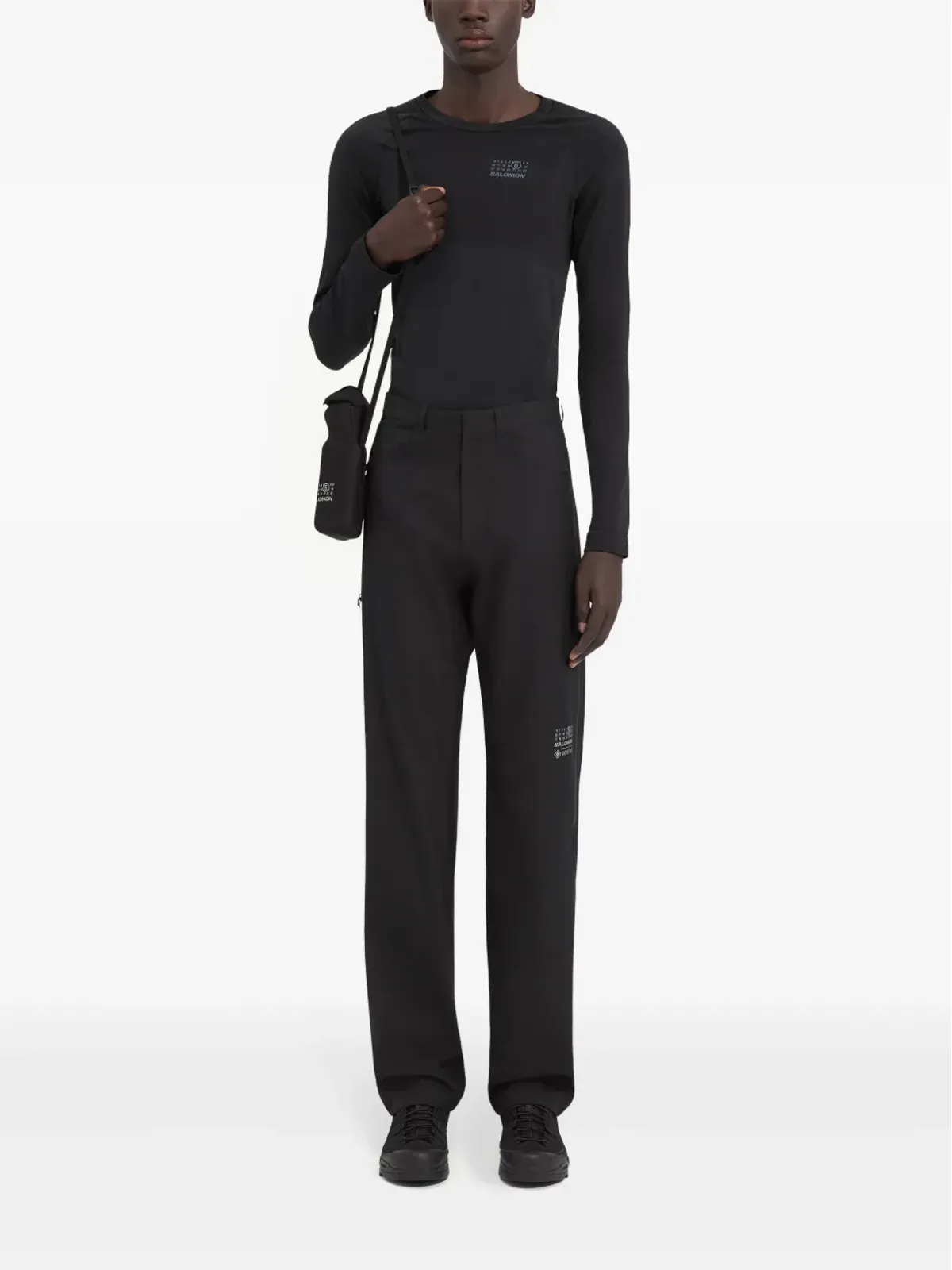 MM6 Maison Margiela X Salomon GORE-TEXパンツ - ブラック - 画像2
