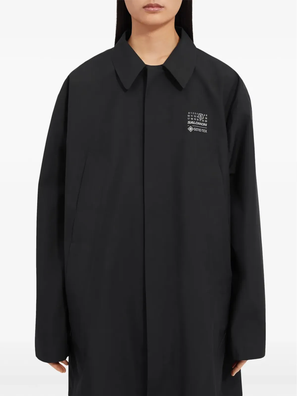 MM6 Maison Margiela X Salomon クラシックカラー トレンチコート - 画像5