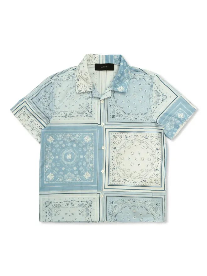AMIRI KIDS AMIRI KIDS バンダナ柄コットンシャツの商品画像