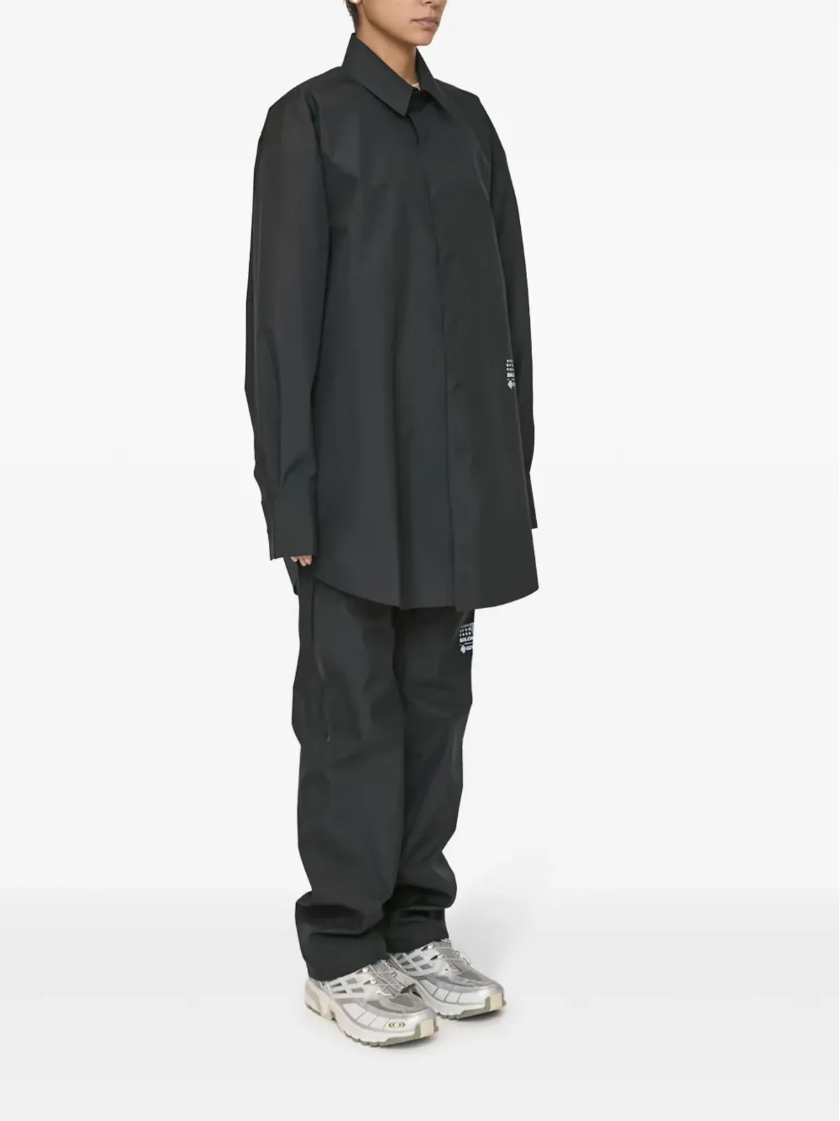 MM6 Maison Margiela X Salomon 数字プリントシャツ - Black - 画像3