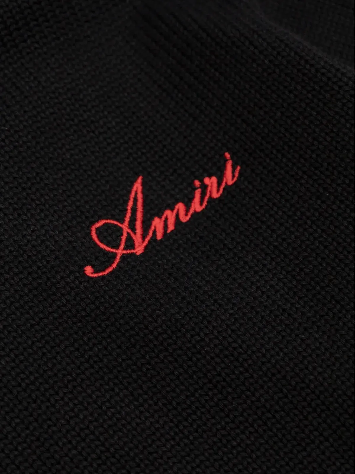 AMIRI KIDS 刺繍ロゴ入りニットフーディ - 画像3