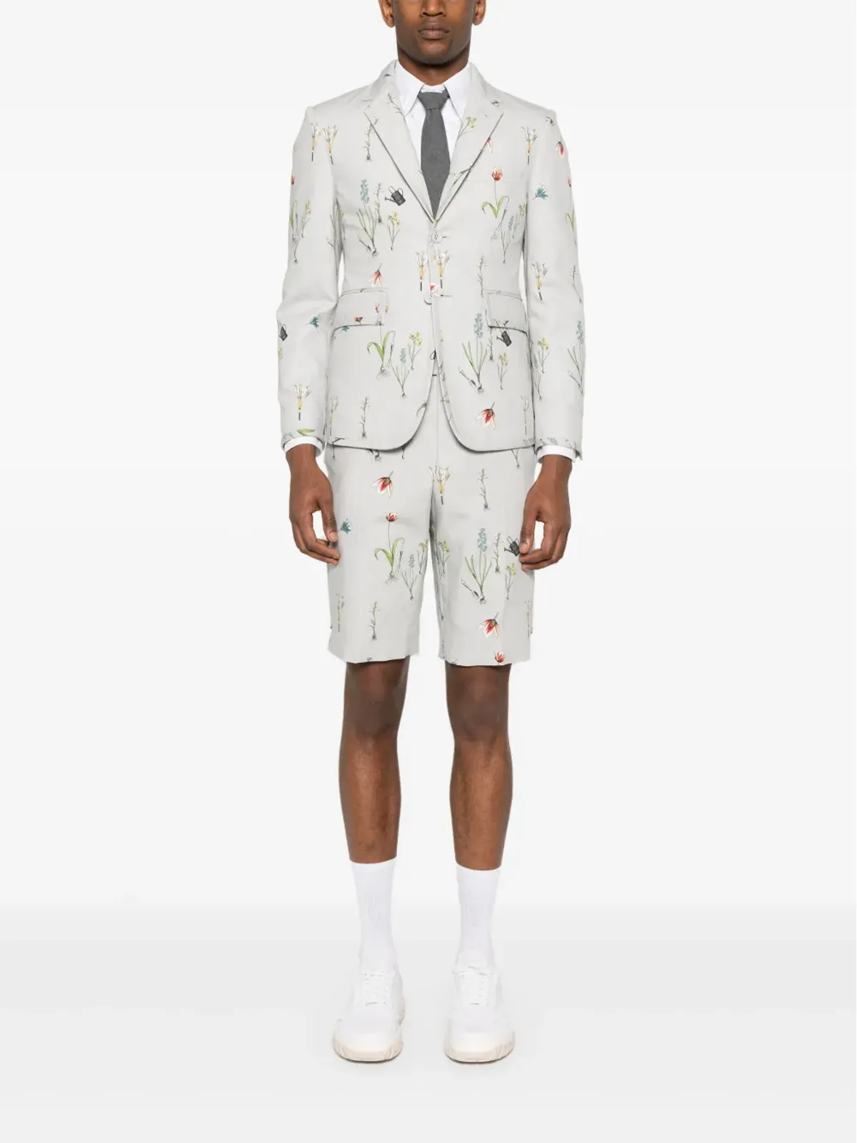 Thom Browne シングルブレスト ブレザー グレー - 画像2