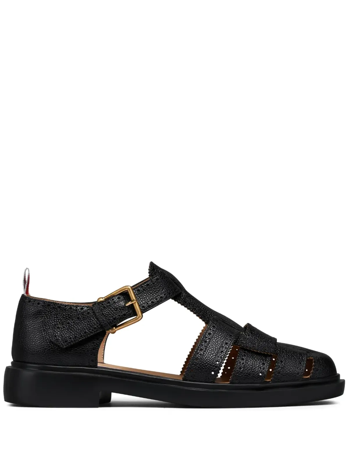 Thom Browne フィッシャーマン サンダル ブラック - 画像1