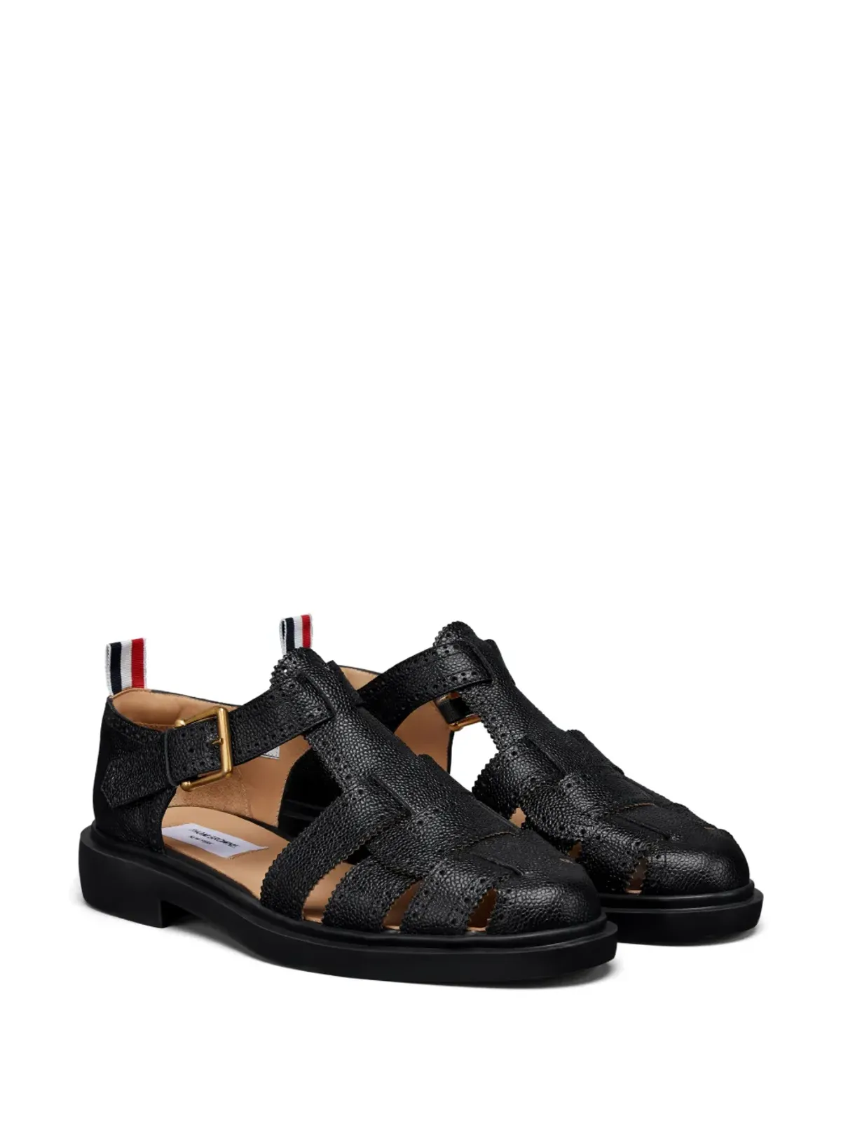 Thom Browne フィッシャーマン サンダル ブラック - 画像2