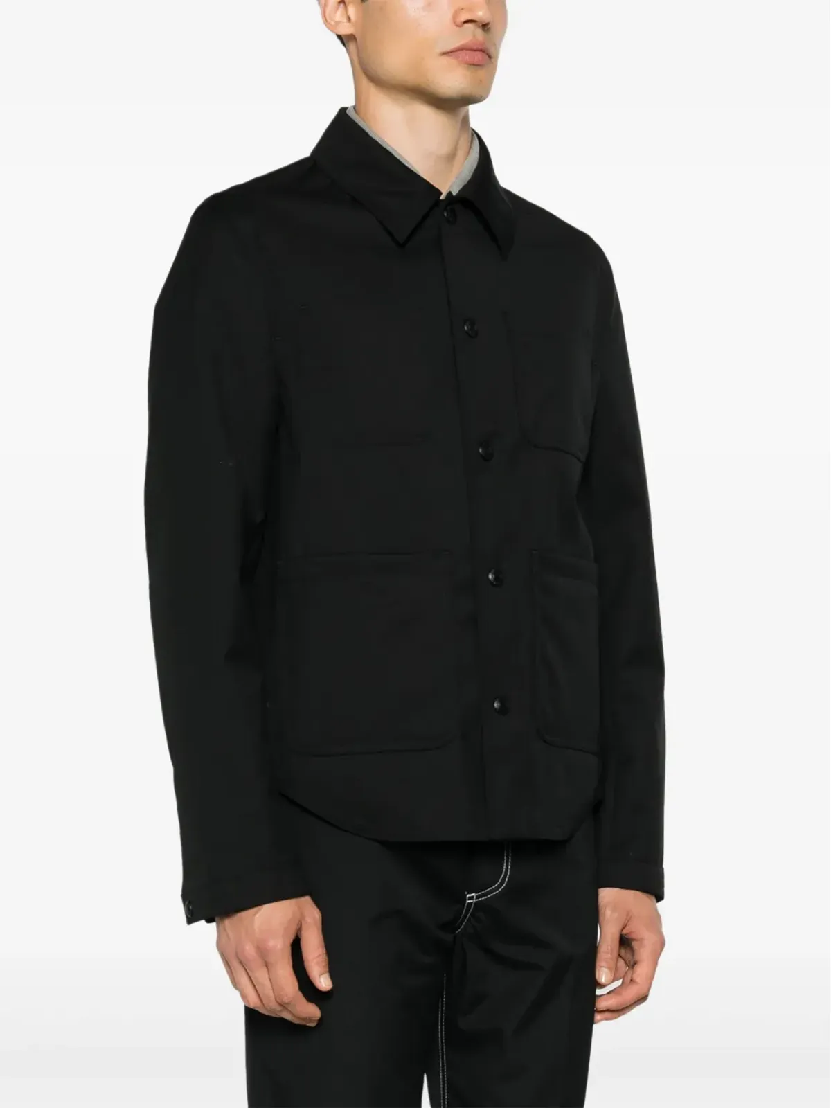 Thom Browne ウールシャツジャケット - 画像3