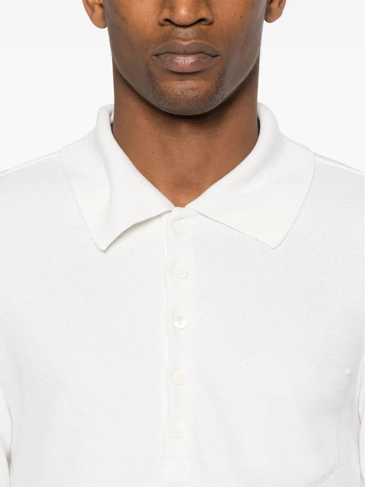 Thom Browne 4-Barシルクポロシャツ - 画像5