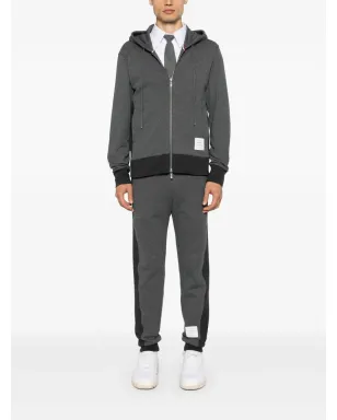 Thom Browne ミッドライズ トラックパンツ グレー - サムネイル2