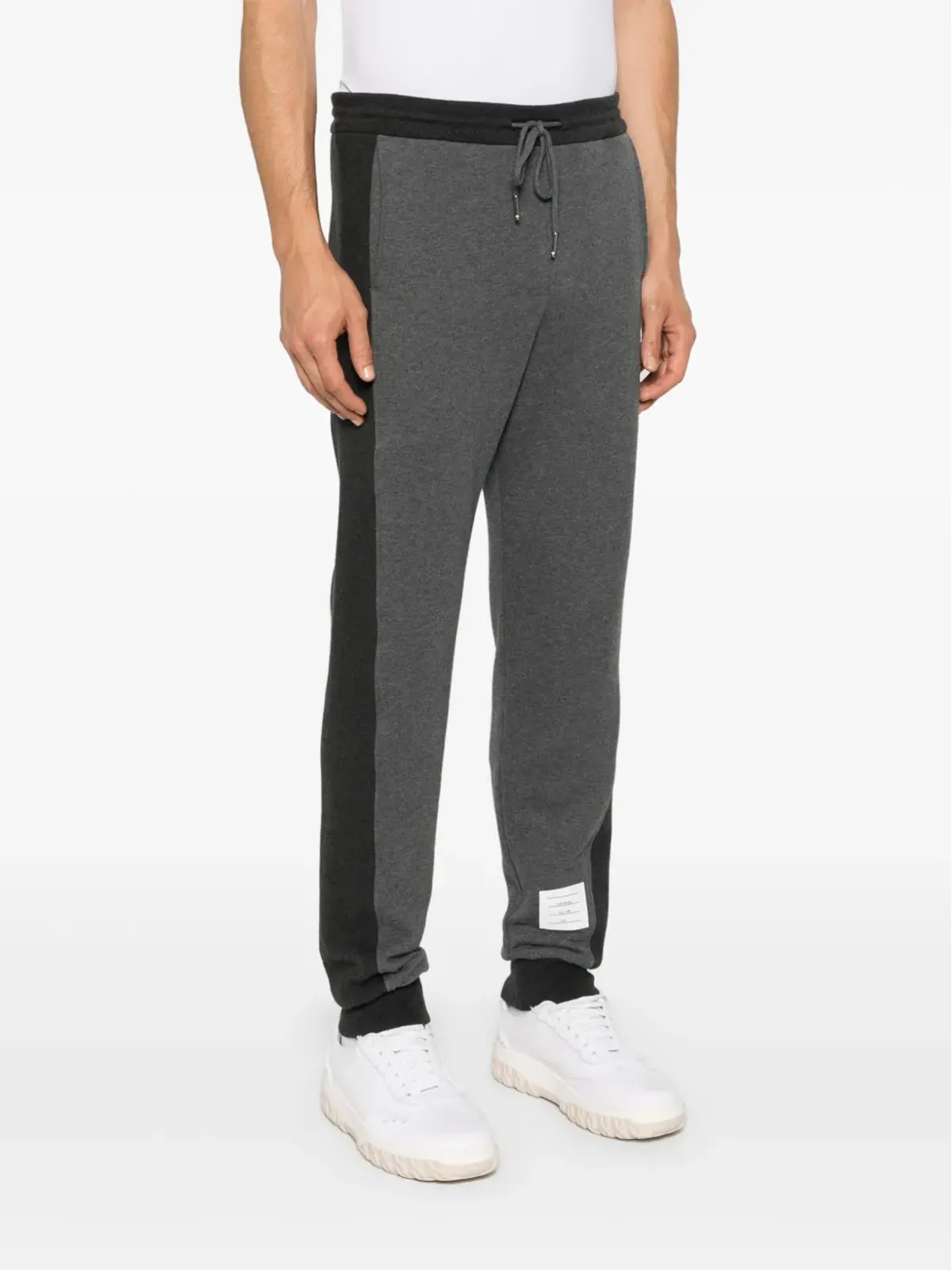 Thom Browne ミッドライズ トラックパンツ グレー - 画像3