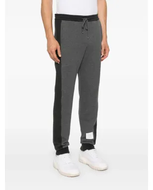Thom Browne ミッドライズ トラックパンツ グレー - サムネイル3