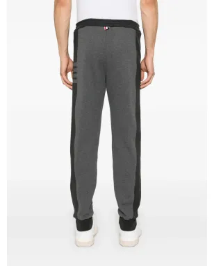 Thom Browne ミッドライズ トラックパンツ グレー - サムネイル4