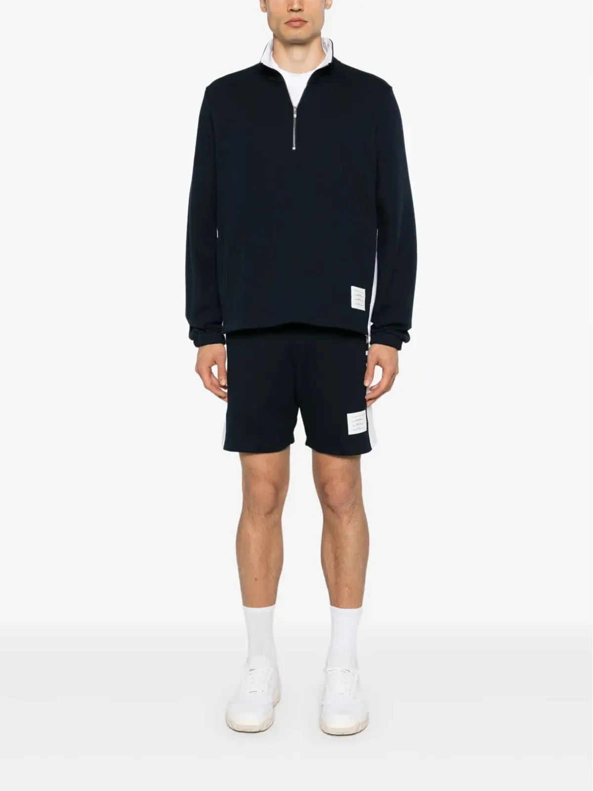 Thom Browne ミッドライズ トラックショーツ - 画像2
