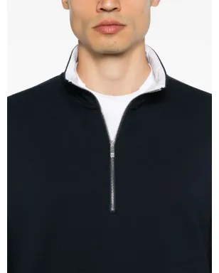 Thom Browne ファネルネック コットン スウェットシャツ - サムネイル5