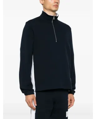 Thom Browne ファネルネック コットン スウェットシャツ - サムネイル3